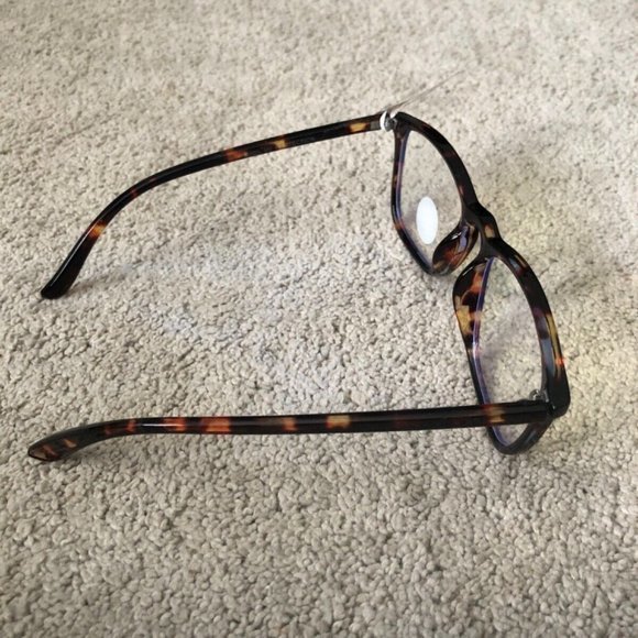 Nordstorm Rack‎ Brown tortoise Blue Light Screen Glasses Eyeglasses NWT - Picture 5 of 10